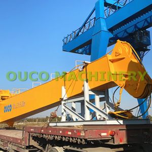 25t 20m Cargo CE Marine Cranes With Straight Boom
