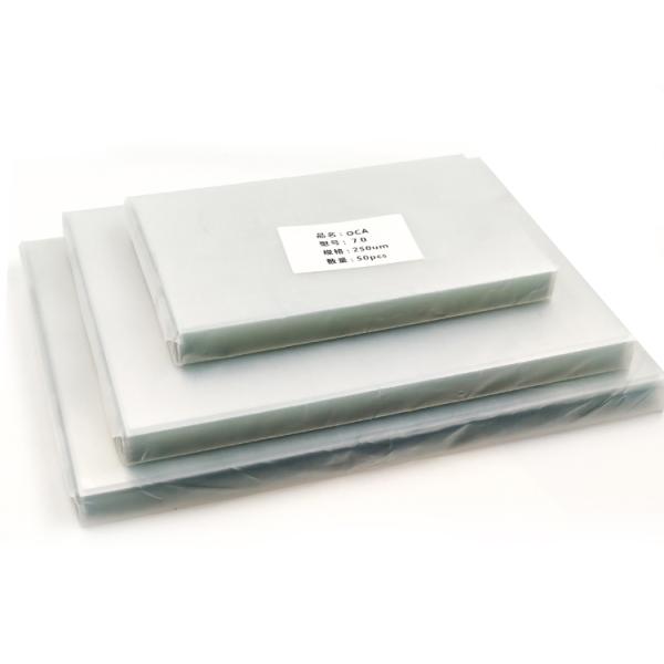 Double Sided Optical Clear Mobile Front Glass With Oca Replacement ODM
