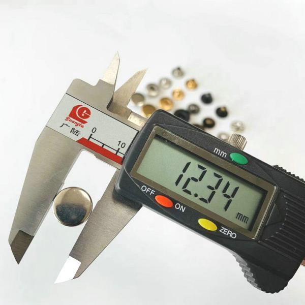 wholesale 4 parts metal stainless steel snap fastener button with custom LOGO