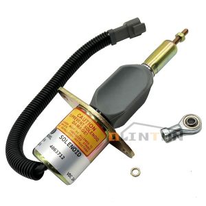 24V Fuel Shutdown Solenoid Valve 4063712 for PC300-7 Excavator 6CT8.3L 6D114
