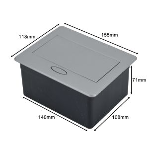 OEM/ODM Modern Office Essential BNT Popup Power Socket with 2 Embedded AC
