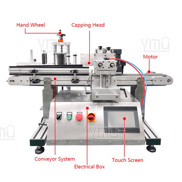 YIMU YM415 2024 Hot-Selling Automatic Desktop Labeling Machine: Compact