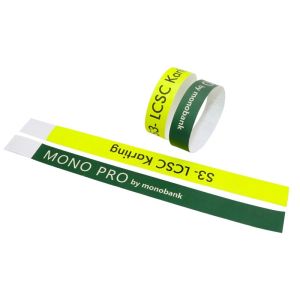 Customizable Tyvek Event Wristband Activity Event Party VIP Identification Paper