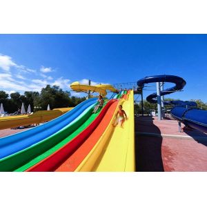 Quality ODM Dapeng Water Park Children Swimming Pool Equipment Games Fiberglass Slide for sale