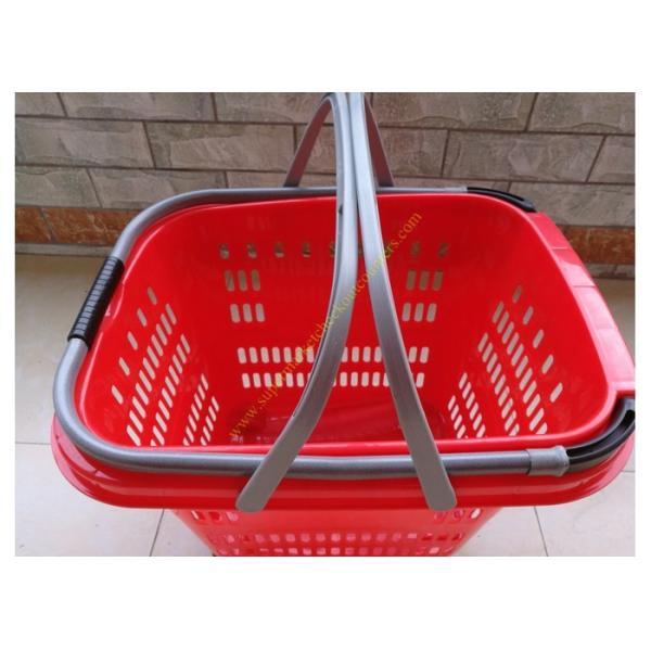 Buy Duralumin Pull Rod Virgin Wheeled Shopping Baskets Shopping Trolley On Wheels at wholesale prices