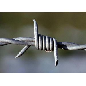 Fencing 3.4mm High Tensile Barbed Wire Oxidation Protection