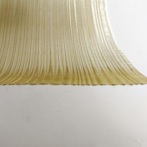 High Strength Laminated Glass Metal Fabric Customization Green And Strength