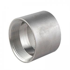China Female Threaded Socket Fittings Coupling Pipe Half Coupling Npt Bsp Male Thread Coupling on sale