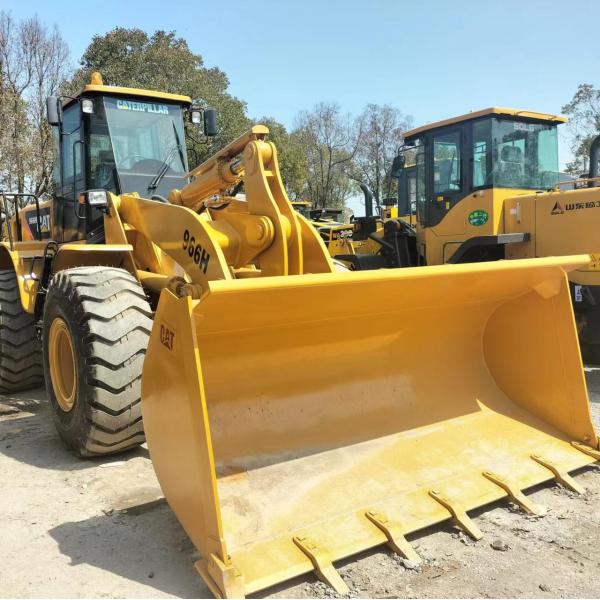 Buy Japan Used Wheel Loader Caterpillar CAT 966H 23T Hydraulic at wholesale prices