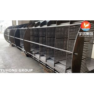 Heat Exchanger Tube Bundle , Stainless Steel Heat Exchanger Tube and Tubesheet