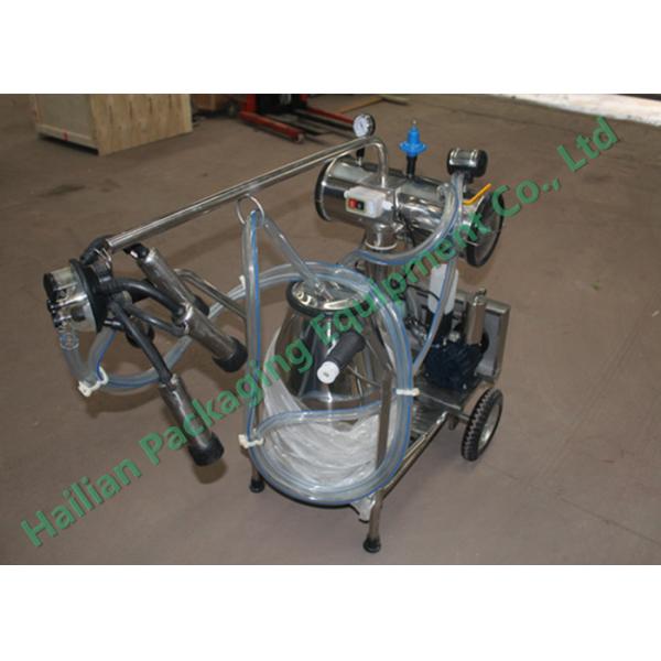 Buy Small Cattle Mobile Milking Machine Hand Operated Sucking Milk at wholesale prices