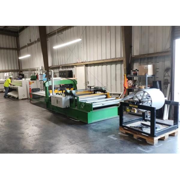 Automatically PLC Control 0.8mm Galvanized Steel Coil Slitting Machine Cut To