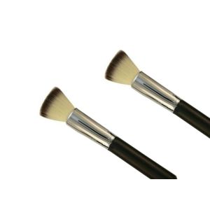 Custom Flat Mineral Buffer Powder Makeup Brush For Face , Eco Friendly