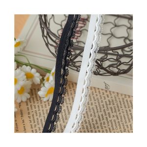 Head Light Occasion 1.5cm Weaved Eyebow Edge Polyester Elastic Bra Strap Ribbon