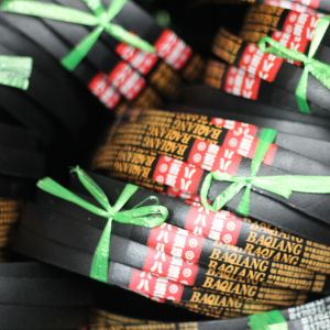 Oil Resistant PU Toothed V-belt for Withstand Voltage and High Temperature