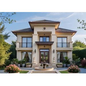 Light Steel Prefabricated Accommodation Modular House Single Family Homes