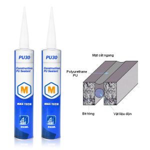 White, Low-Modulus Elastomeric Sealant, 310ml Cartridge Construction PU joint
