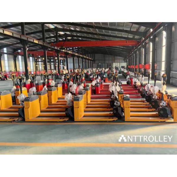 Foot Pedal Hydraulic Elevating Lift Carts Heavy Loads Battery Lifting Trolley Swivel Wheel