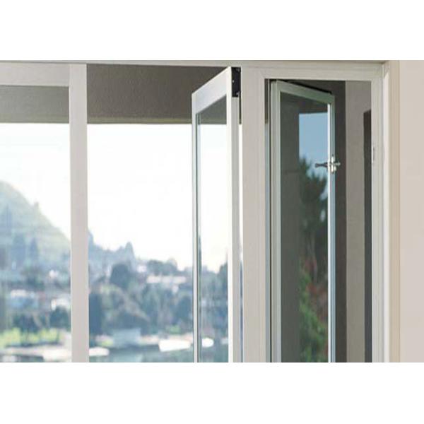 House Building Materials Custom Aluminium Windows Tempered Clear Glass Non