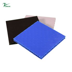6mm 12mm Coloured Correx Plastic Honeycomb Sandwich Panel Blue