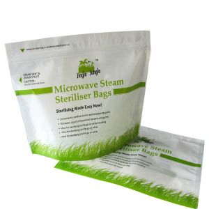 Customized Aluminum Foil Laminated Bag / Food Grade Resealable Vaccum Microwave