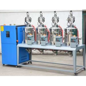 Quality New design multiple stage 3 in 1 air dehumidifier dryer with 4 hoppers for different plastic to 4 injections good price for sale