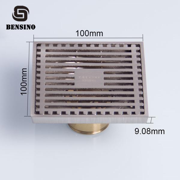 100mm*100mm Brass Floor Drain Mesh Strainer