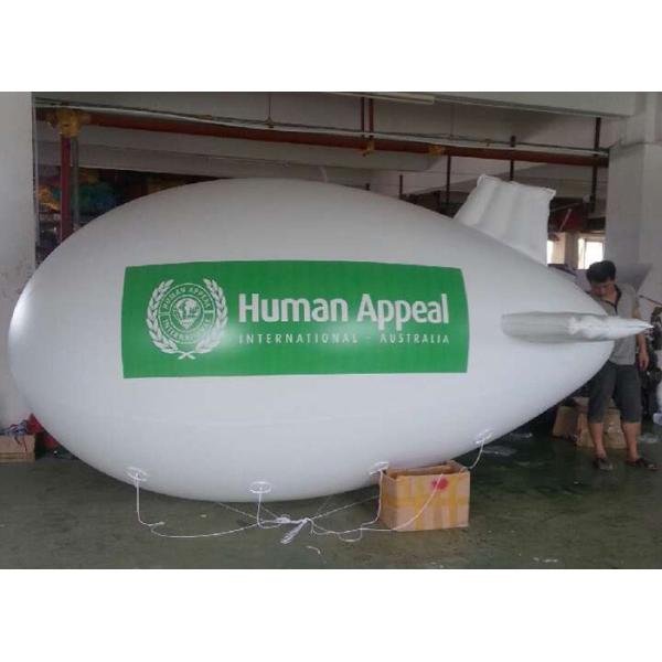 0.18mm PVC Inflatable Advertising Products Blimp for Event , CE / EN14960