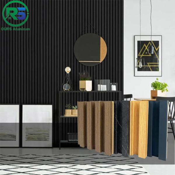 Decorating Suspended Metal Ceiling U Aluminum Profile Screen Ceiling 20mm Thick