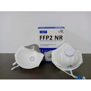 BFE≥95% FFP2 Disposable Face Mask Cup Shape With Exhalation