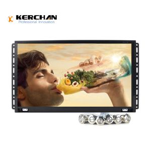 15 Inch Full HD LCD Screen 250cd/M2 Brightness With 25000 Hrs Long Life