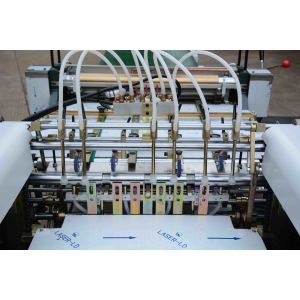 Automatic Gluing Machine For Rigid Boxes Continuesly Feeding