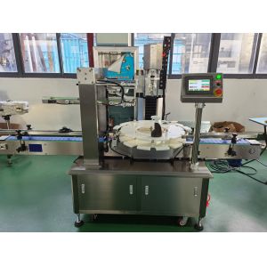 PLC Programmable Bottle Capping Machines 1000BPH-1500BPH For Trigger Cap