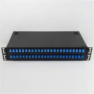 China 48 Port ODF Optical Distribution Box ODF SC LC 19 Inch Rack Mount Sliding Type on sale China 48 Port ODF Optical Distribution Box ODF SC LC 19 Inch Rack Mount Sliding Type on sale