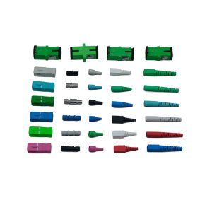 China Low Insert Loss SC Fiber Optic Connector Push-Pull Type For Easy Application on sale China Low Insert Loss SC Fiber Optic Connector Push-Pull Type For Easy Application on sale