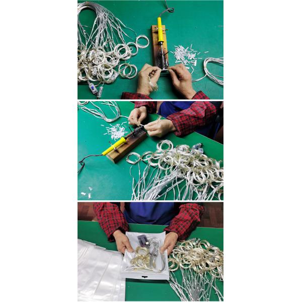 Christmas LED 8 Modes Curtain Fairy String Light For Wedding Party