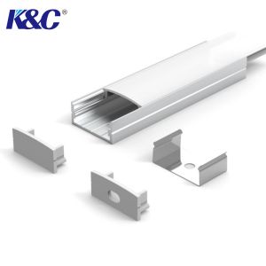 China Led Profile Aluminium Extrusion Channel 6063 T5 Alloy Anodized PMMA on sale