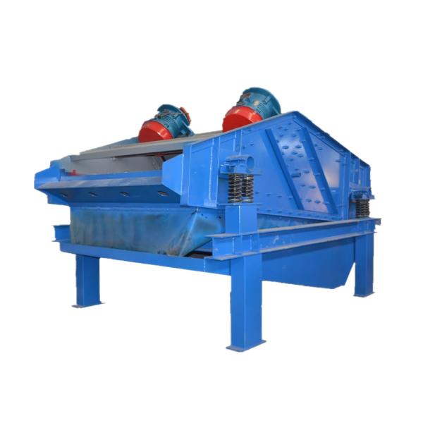 Eccentric Vibrating Screen In Coal Handling Plant Self Circulating Lubrication