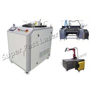 Intelligent Laser Paint Removal Machine 500w Metal Surface Derusting Machine