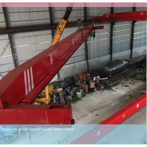 LB6t explosion-proof electric single beam crane, explosion-proof truss, explosion-proof hoist and explosion-proof crane