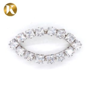 China Hanging Plating Metal Shoe Buckles , Jewelry Decorative Shoe Buckles on sale