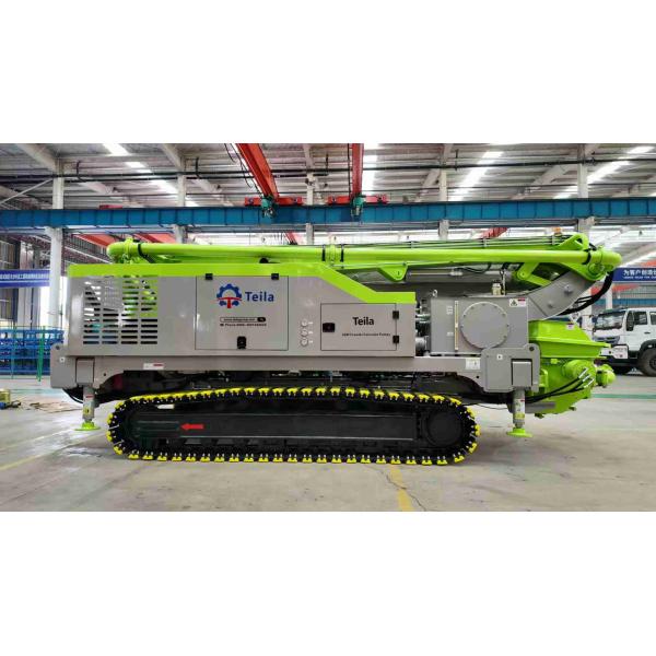 Buy Customized Teila 26m Concrete Pump Truck Crawler Pump with 4 boom sections at wholesale prices