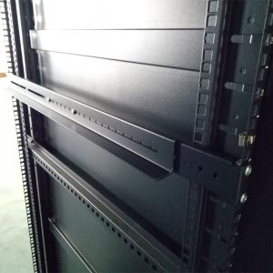 1U Fixed 19" Adjustable Depth Universal Server Rack Rails