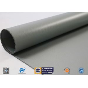 Two Side Silicone Coated Glass Fabric / Silicone Rubber Coated Fiberglass Fabric