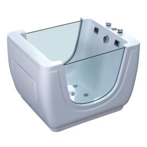 European Style Baby Spa Equipment Acrylic Newborn Baby Massage Bathtub