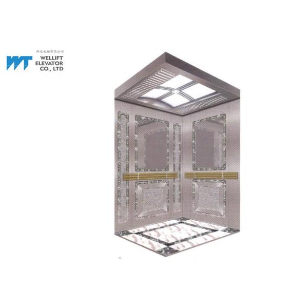Buy Mirror and Etching Elevator Cabin Decoration for Modern Passanger Elevator at wholesale prices