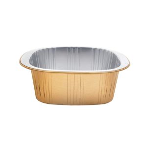 650ml square aluminum foil sealed box