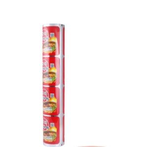 Full Printing BOPP Plastic Food Wrapping Cookie Roll Film Stock