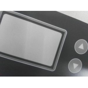 Custom Rich Color Graphic Overlay With Transparent Clean Window 3M Adhesive