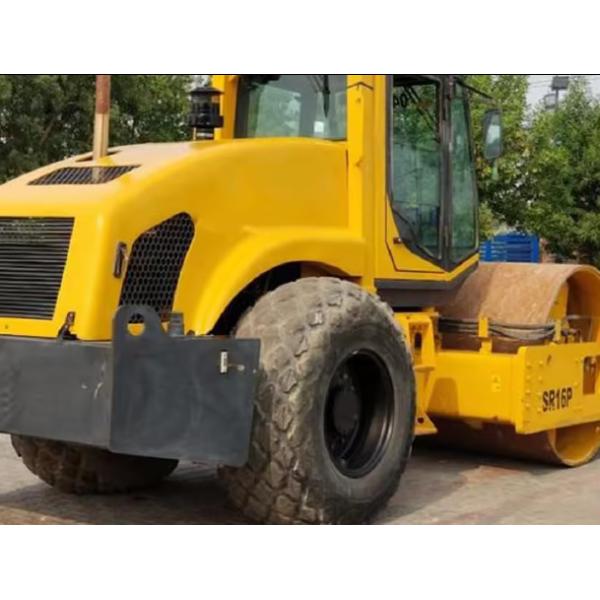 18 Ton Hydraulic Vibrotary Small Road Roller Pavement Compactor SR18 Yellow roller